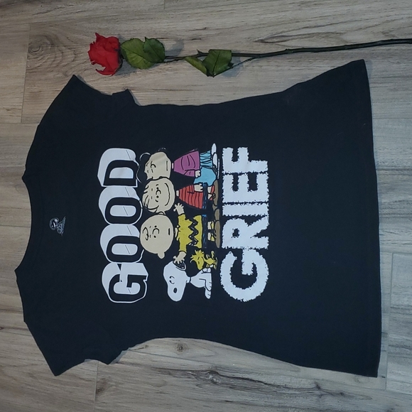 Peanuts Good Grief Snoopy T-Shirt - Picture 2 of 8